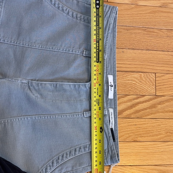 7 For All Mankind Gray Ankle Jeans - Picture 9 of 11